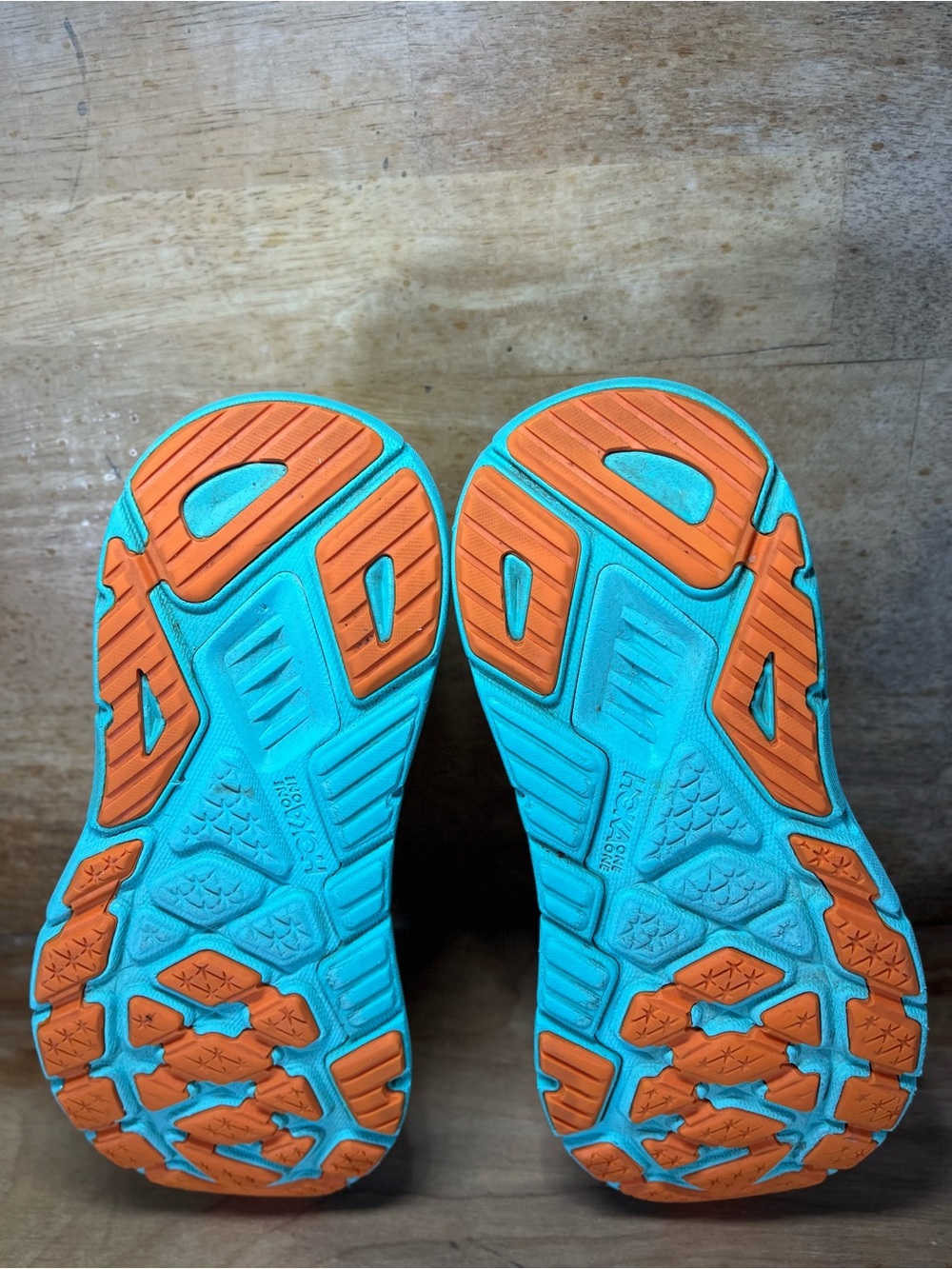 Hoka One One Arahi 7 Womens Size 6.5 Running Shoes Sneakers Frost Aqua Glow - Picture 8 of 12